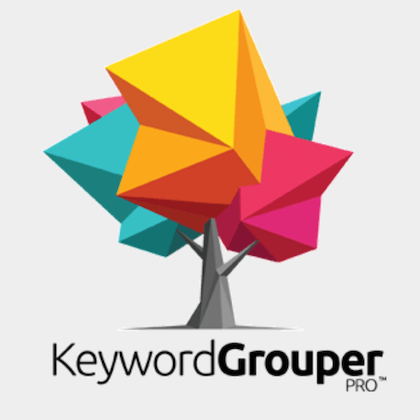 Logo Keyword Grouper Pro van Marketbold